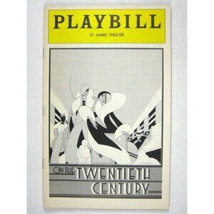 Twentieth Century Playbill 1979 St James Theatre John Cullum Imogene Coca